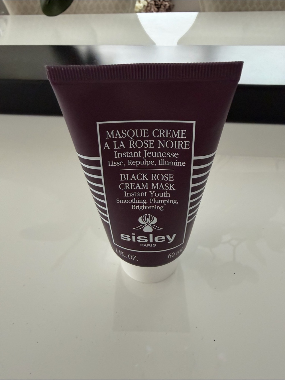Sisley Black Rose Cream Mask - Plum Tube with White Accents